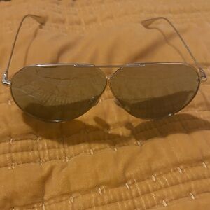 Dior Gold Aviator Sunglasses